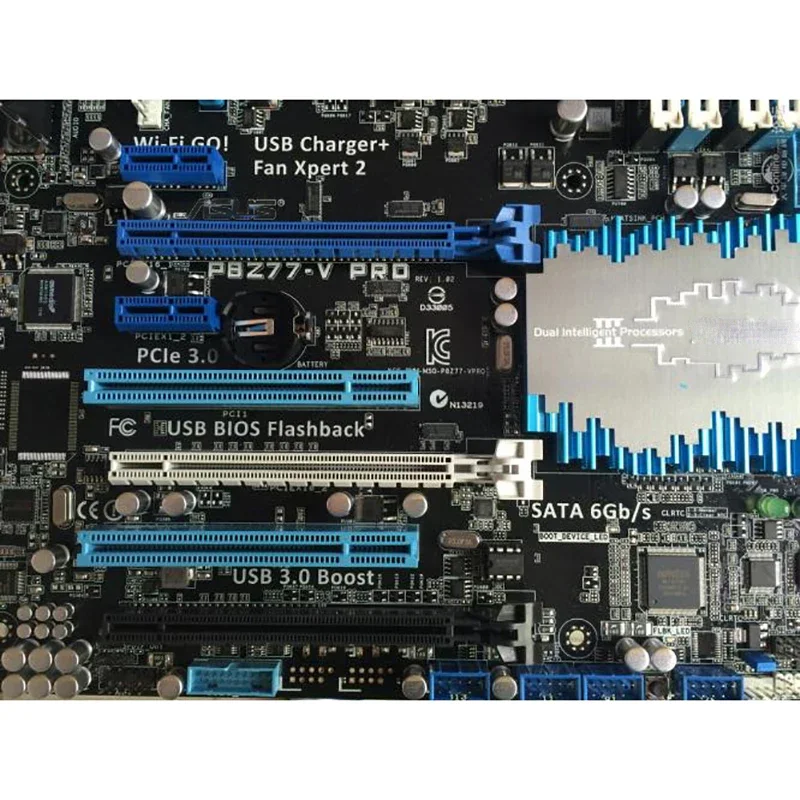 Dla płyty głównej ASUS PRO Z77 1155 WIFI DDR3 P8Z77-V