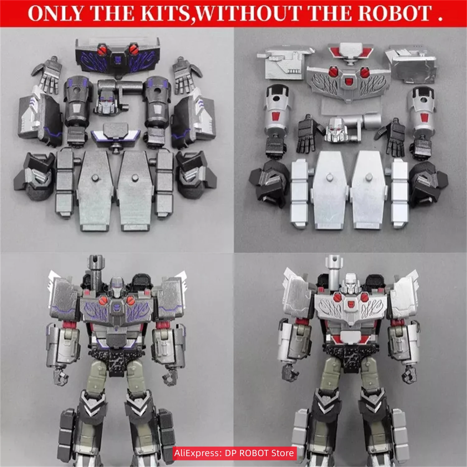 3D DIY IDW MTMTE Armor Upgrade Kit For Siege Megatank Accessories