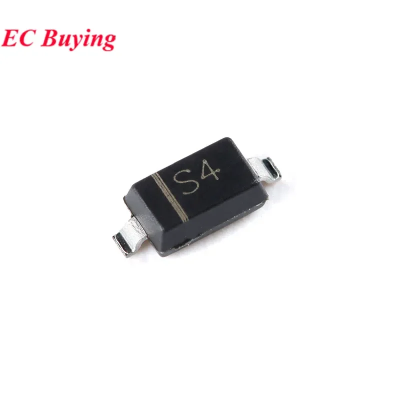 100pcs/lot SD103AW S4 SOD-123 40V/350mA SMD Schottky Diode IC Chip