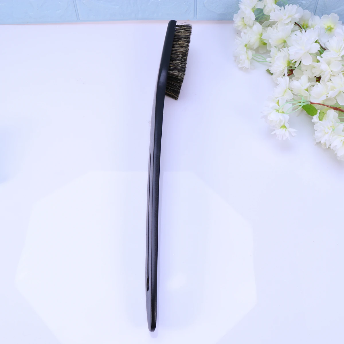 

2pcs Long Handle Bath Natural Bristles Wood Handle For Body Scrub Shower Exfoliating Tool For Body Bath Brush Shower Brush