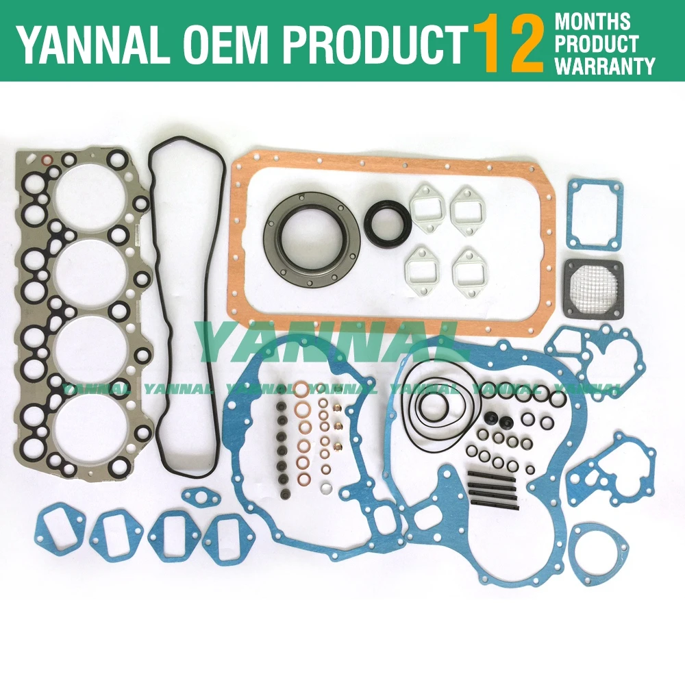 

4D32 full gasket kit for Mitsubishi engine overhaul Rebuild CAT E40B E70B E311B