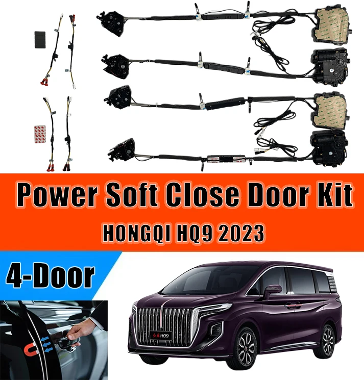 Xcar for HONGQI HQ9 2023 Car OEM Automatic Soft Close Door Electric Suction Kit Auto Power Closing