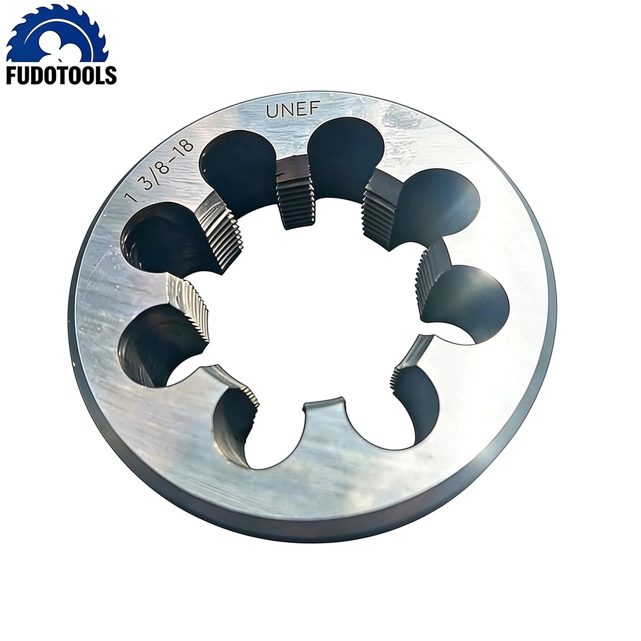 1PC Alloy Steel UNC/UN/UNEF Manual Thread Die for Hand Thread Metal Workpieces 1-3/8