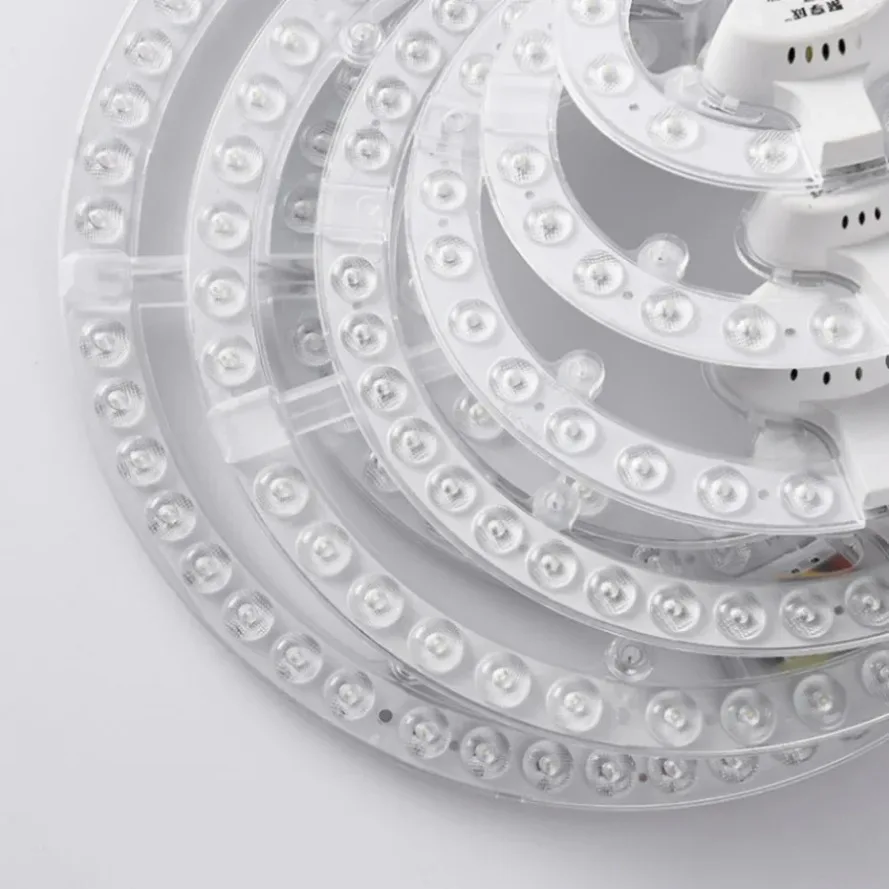 AC220V-240V LED Ring PANEL Circle Light 12W 28W 24W 36W Cold White Round Ceiling Board The Circular Lamp Board Home lighting