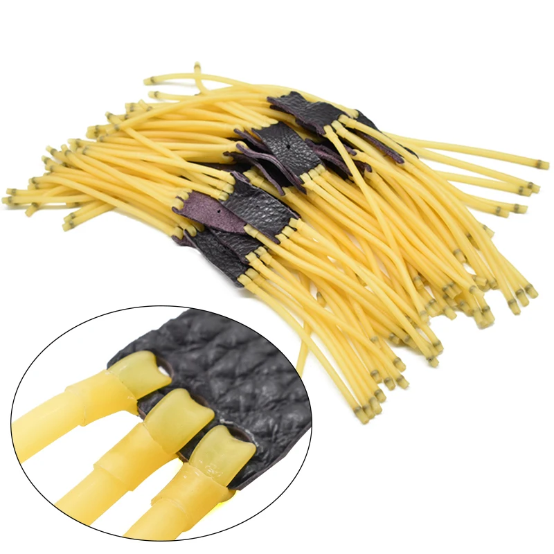 

Three-Card Hunting Rubber Bands, 2050 Tubular Rubber Band Shooting Accessories, Exclusive Rubber Bands for Folding Slingshots