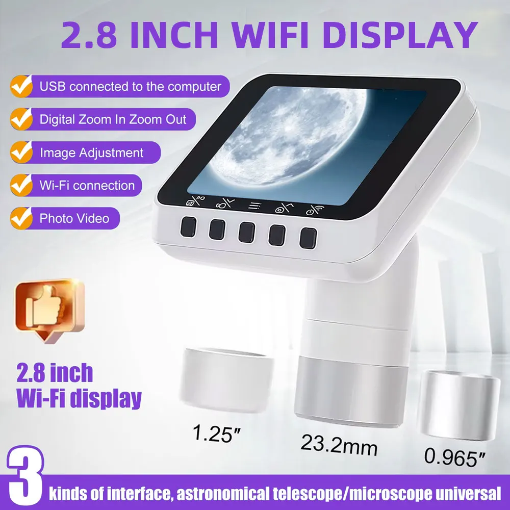 WiFi Electronic Camera Eyepiece | 2.8