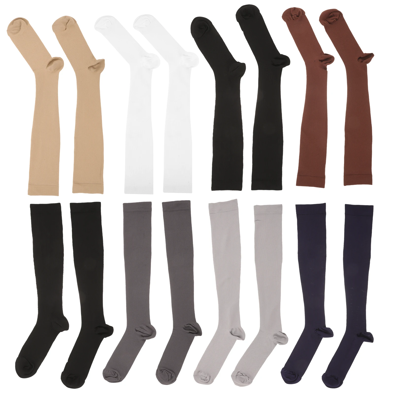 

8 Pairs Tube Long Barrel Warm Socks For Outdoor Sports Fitness XL Warm Sock For Outdoor Size Winter Socks Cold Weather
