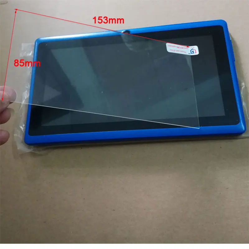 153x85MM Universal Tempered Glass  Screen Protective Film for NERLMIAY 7 inch A33 tablet