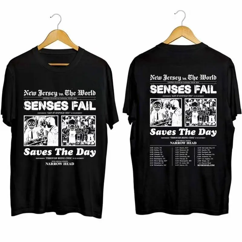 

Senses Fail And Saves The Day Fall 2024 North American T shirt