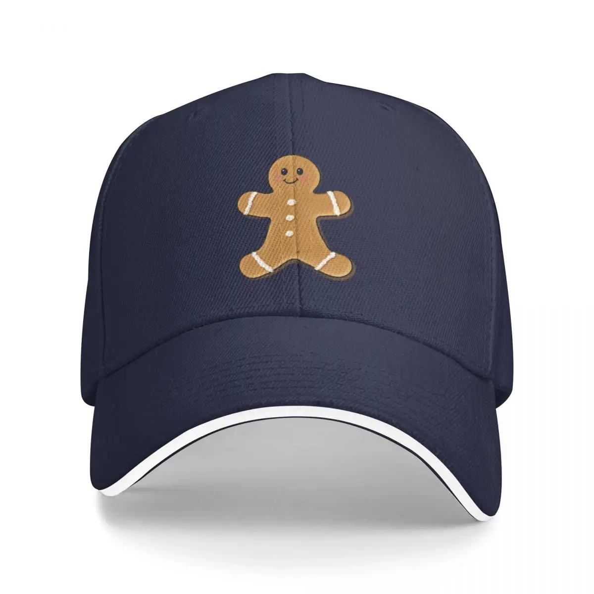 Happy Little Gingerbread Man Bucket Hat Baseball Cap baseball man caps women hat men's Women's