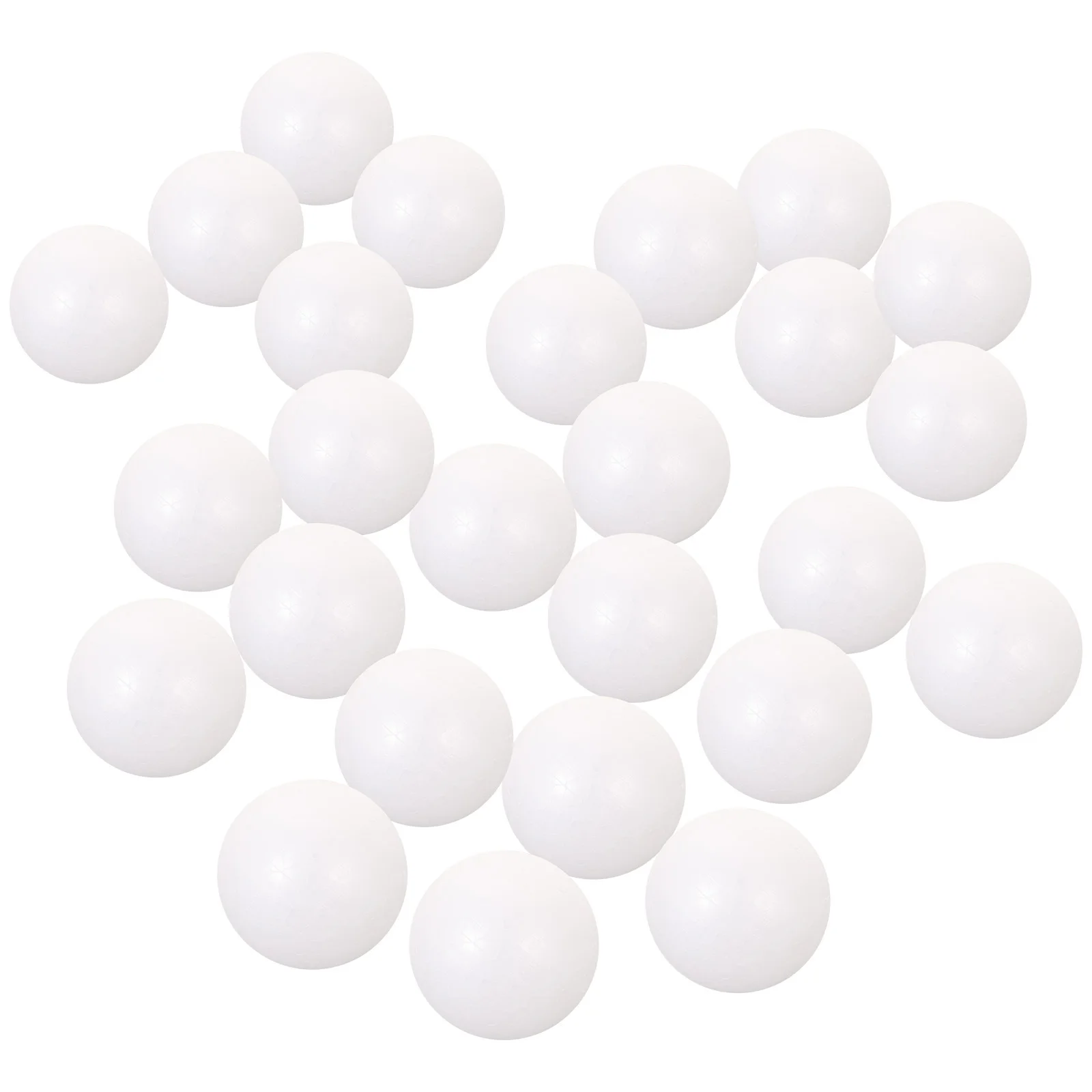 

24pcs Christmas Ball Decoration Round Craft Balls Shatterproof Ornament For Holiday Wedding Party Indoor Outdoor White