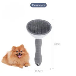 Pet Dog Brush Cat Comb Self Cleaning Pet Hair Remover Brush For Dogs Cats Grooming Tools Pets Dematting Comb Dogs Accessories