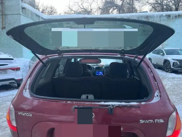 

2 шт. Амортизаторы задних стекол для Hyundai Santa Fe MK1 SM Santa FÉ I SM SUV 2000-2006, газовые пружины-упоры для подъема задних стекол