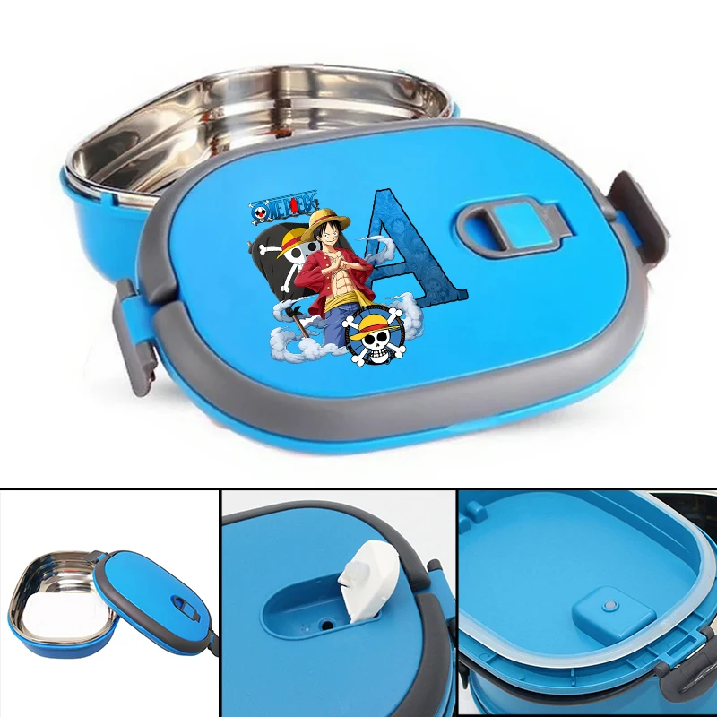 

26letters One Piece Boys Children Lunch Boxes Cartoon Stainless Steel Bento Box School Student Food Container Lunch Box Gifts