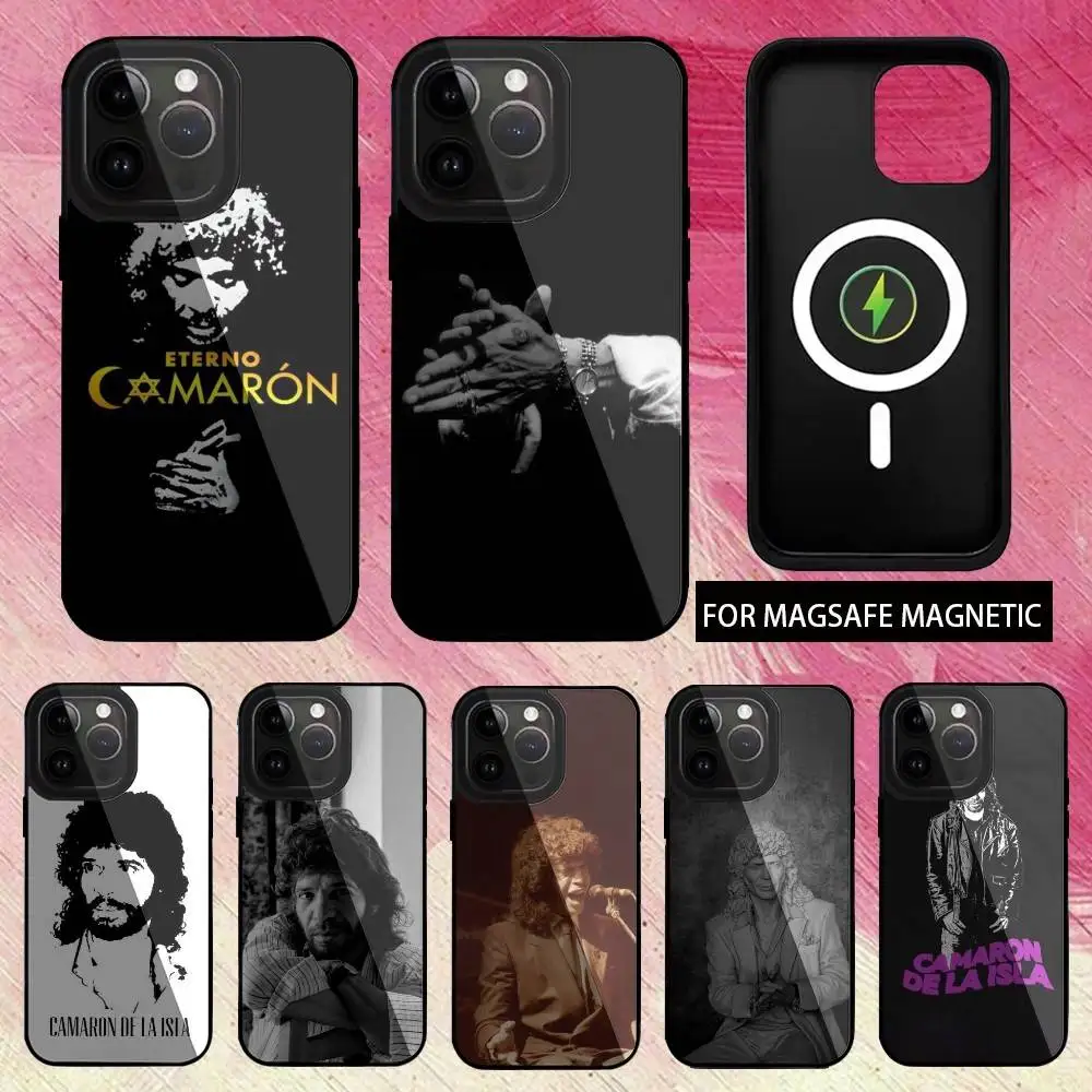 

Camaron De La Isla Phone Case For iPhone17,16,15,14,13,12,11 Plus,Pro Max Magnetic Magsafe Wireless Charging