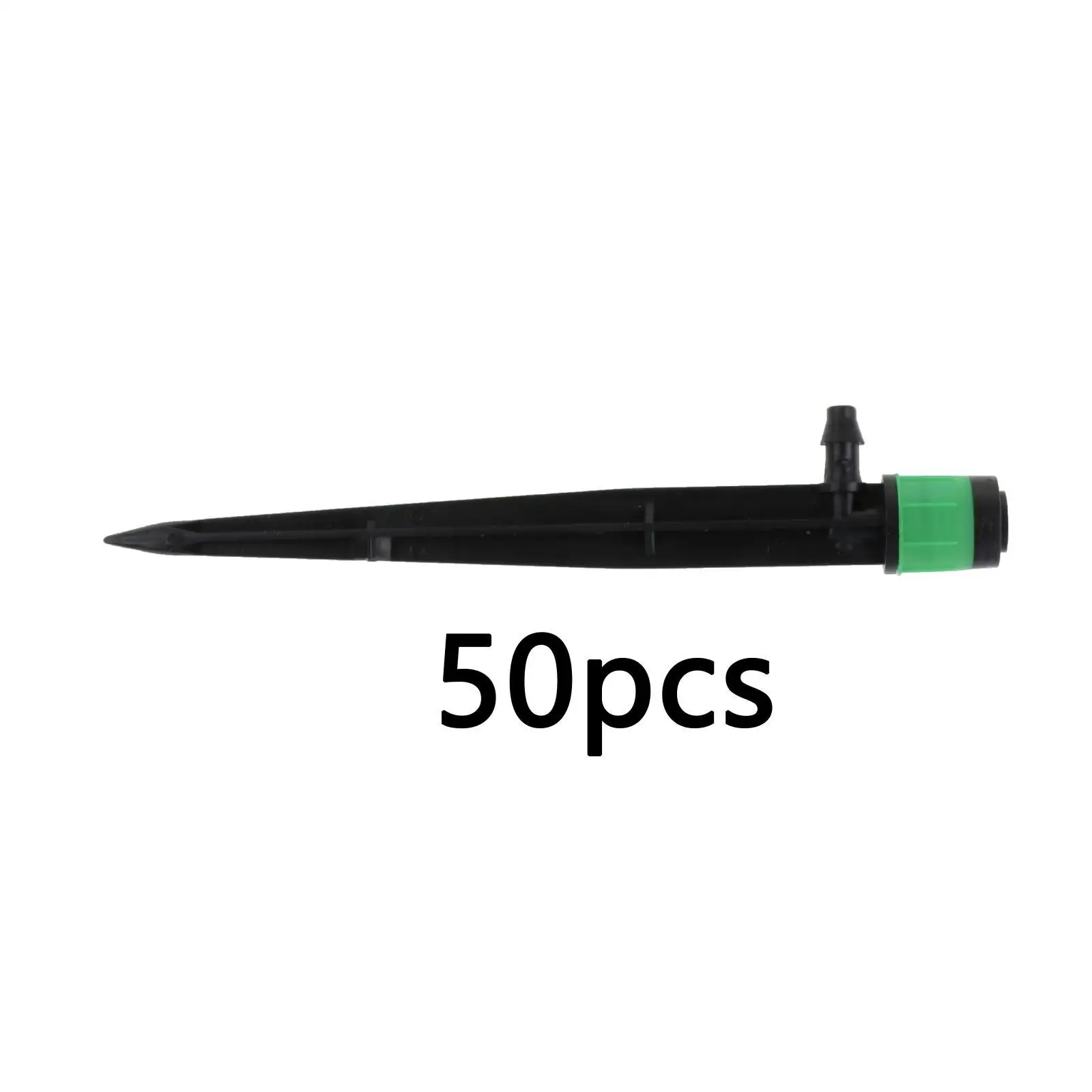 50x Adjustable Irrigation Dripper,Drip Irrigation System,4/7mm Tube PE Pipe, Irrigation Dripper,Drip Emitters for Garden Lawn