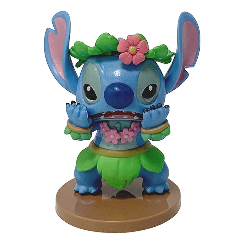 Stitch Funny Diary Series 6pcs Blind Box Toy Action Figure Collectible Gift for Fans