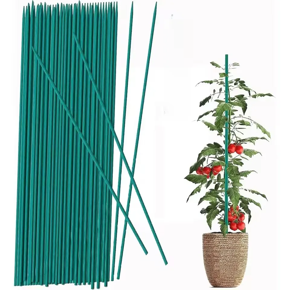 10pcs Bamboo Plant Stakes,Plant Sticks Support,Floral Plant Support Wooden,Indoor Gardening Plant Supports,Wooden Sign Posting G