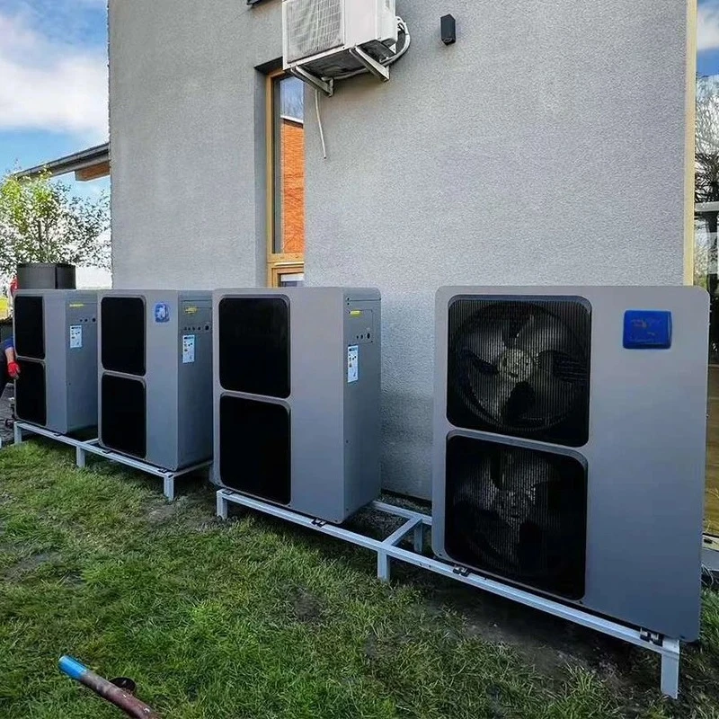 Chinese Manufacturer 18KW 20KW Air Source Heat Pump EVI Integral Air-to-Water Heat Pump with Wifi Smart Touch Display
