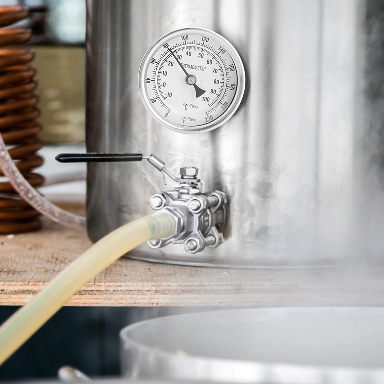 Weldless Bi metal Thermometer - Beer Wine Kit review and price