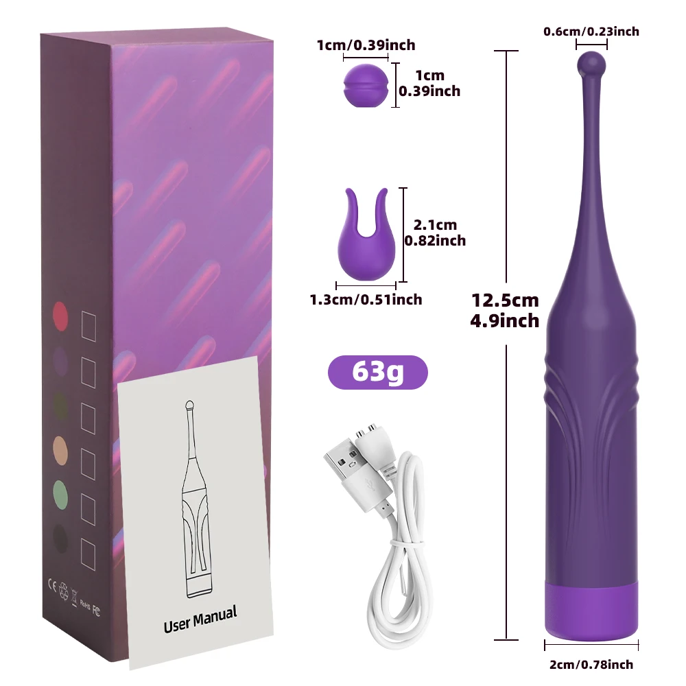 G-point Vibrator Female Magnetic Honey Bean Stimulation Vibrator Multi Frequency Nipple Clitoris Stimulation Sex Toys for Women view 3