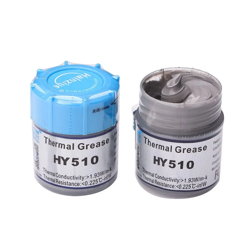 Canned HY510 Fluid CPU Chipset Conductive Grease Heatsink Compound Thermal Paste White Silicone Cooling Paste