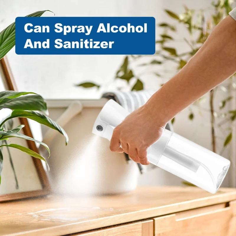 Botellas de pulverización continua, botella de aspersión a presión para peluquería, botella de pulverización de aceite de cocina, pulverizador de ácido de oliva para cocinar barbacoa