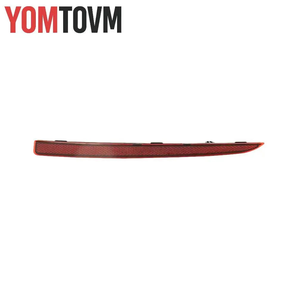 1Pc Red Rear Bumper Reflector Car Accessories Exterior Reflective Trim For Lincoln MKZ Hybrid 2013-2019 Left Driver Side