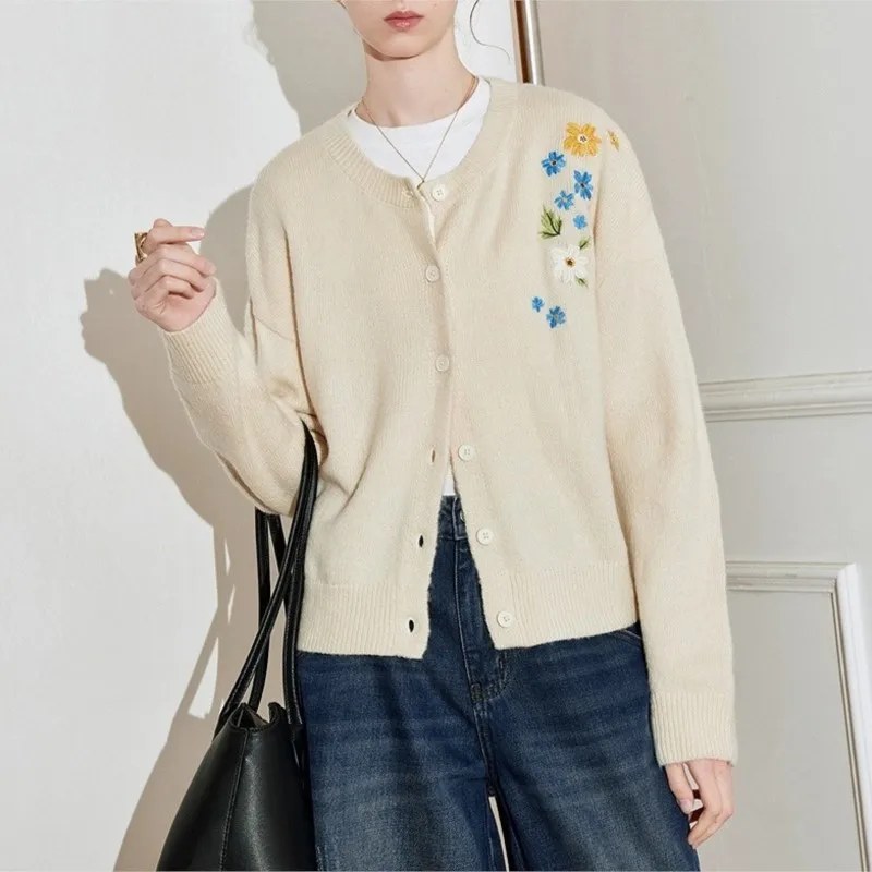 سترة كلاسيكية للتنقل ملابس شتوية للسيدات تسحب فام كل مباراة فضفاضة وبسيطة نمط سترة ملابس منزلية مريحة بلون واحد #2