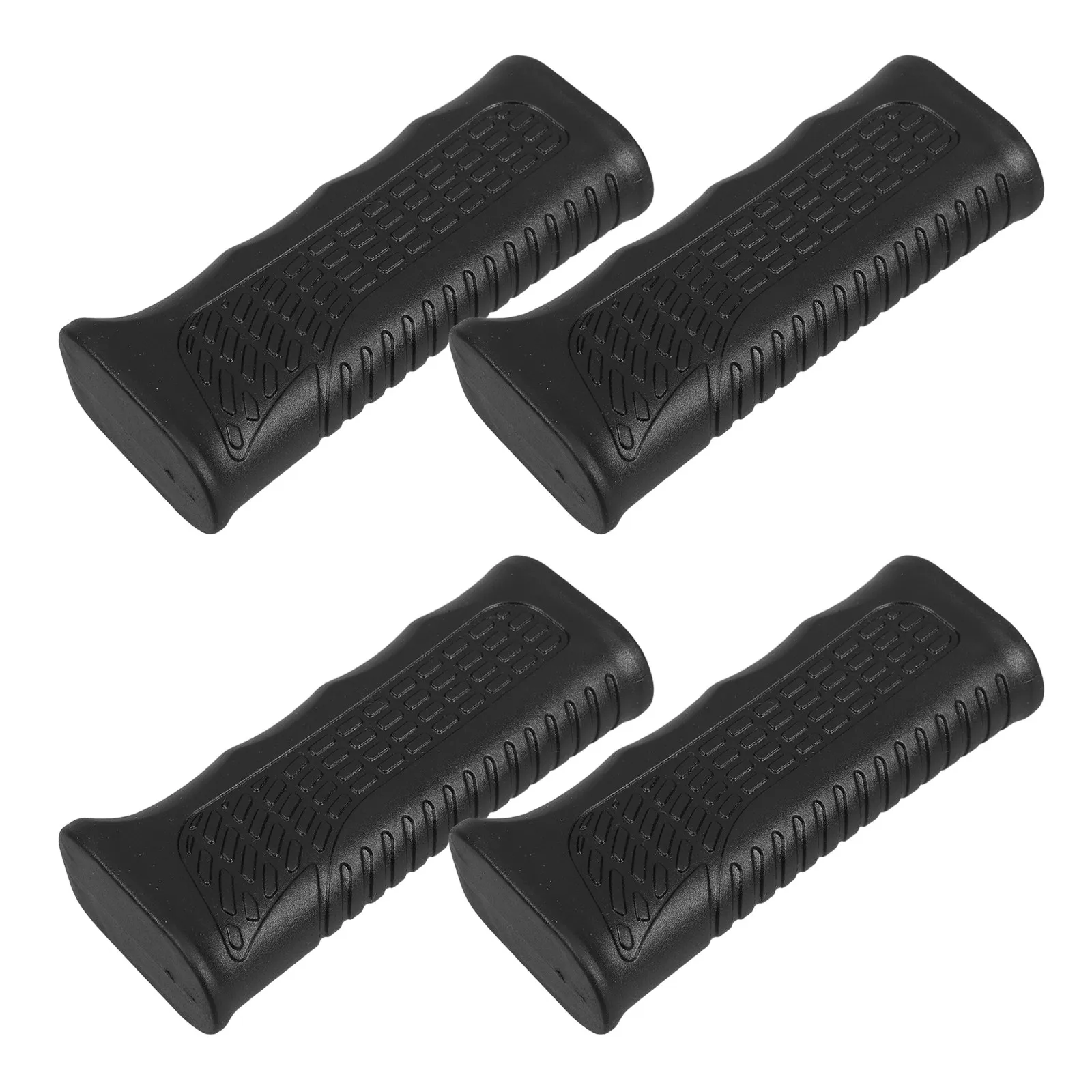 4Pcs Wheelchair Handle Cover Comfortable Hand Fatigue Relief Push Grip Cover for Walker Stroller Cart Senior Mobility Brake