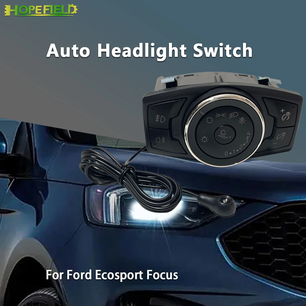 

Модуль датчика автоматического включения фар для Ford Ecosport 2019, Focus, Kuga MK2, MK3, Mondeo 2017, 2018. Аксессуары для салона автомобиля.