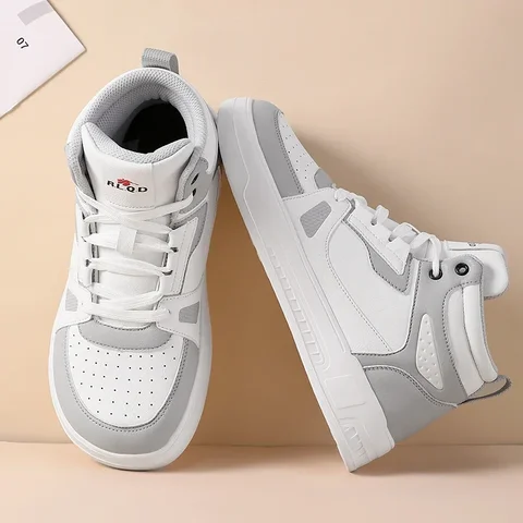 Весенняя новая модная мужская повседневная обувь больших размеров, универсальная и удобная уличная мужская спортивная обувь на толстой подошве