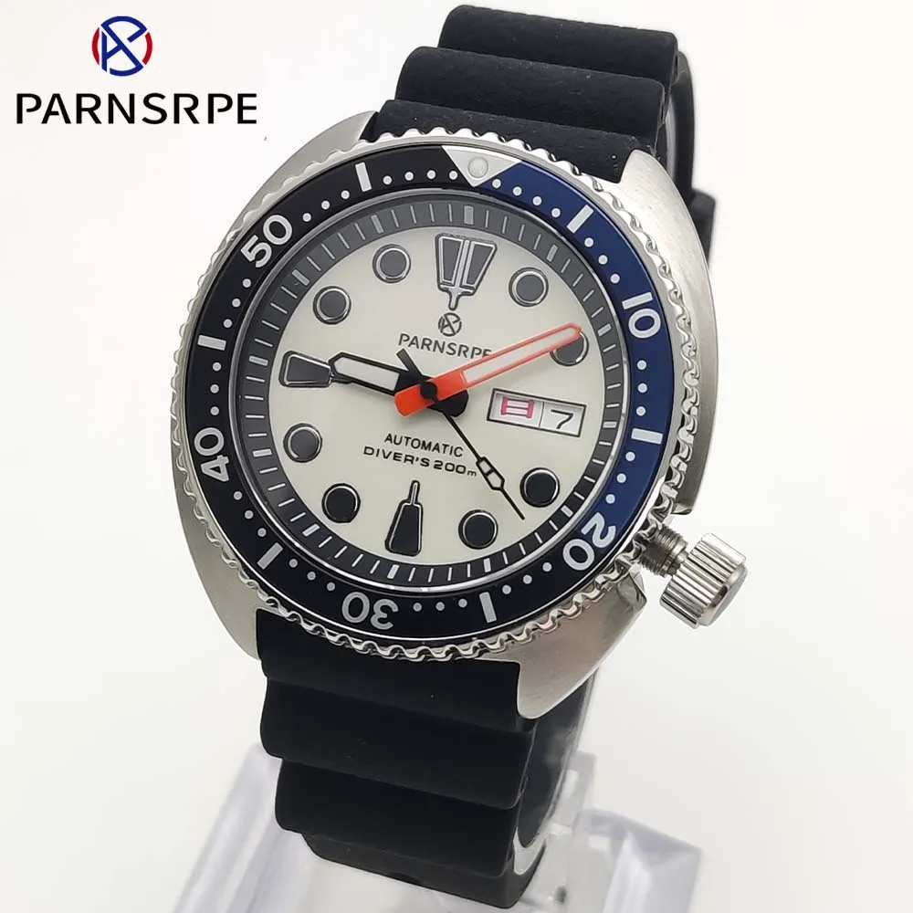 Men's NH36 Day Date Day Display Automatic Mechanical Watch, Sapphire Glass, Stainless Steel Waterproof Watch, New