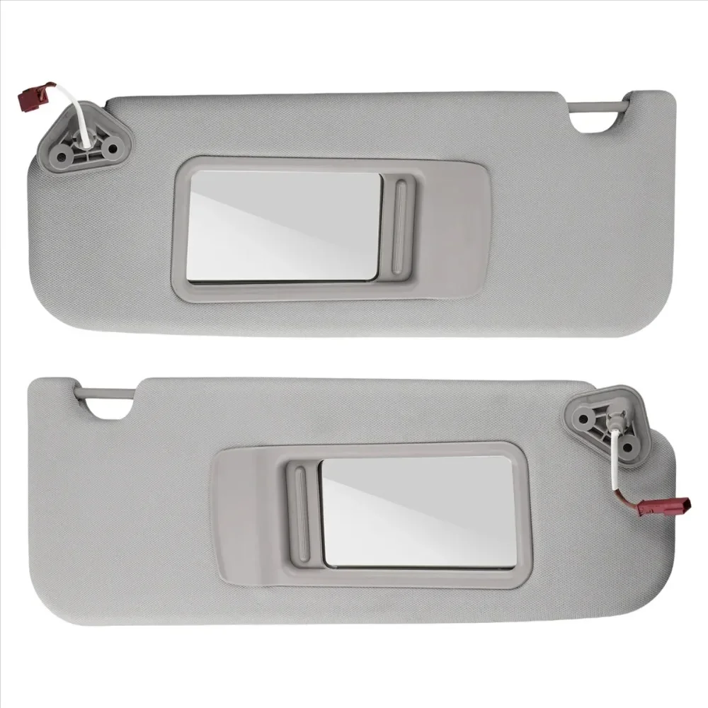 1 Pair Car Inner Left Right Sun Visors for BMW 3 SERIES E90 E91 X1 E84 51167252007 51167252008