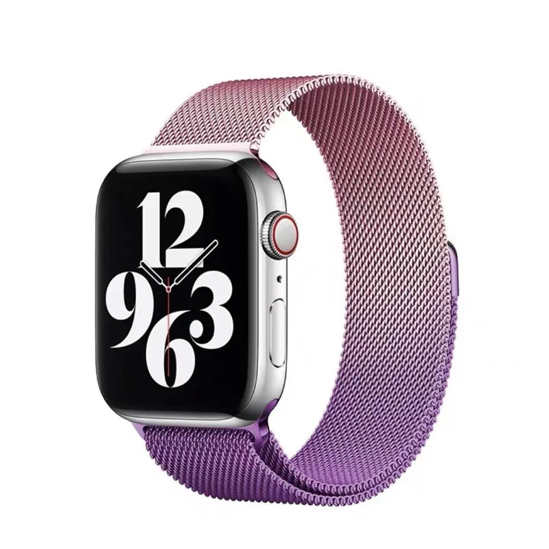 Imagem -06 - Metal Gradiente de Duas Cores Adequado para Apple Ver 38 Mm44 mm Sucção Loop Magnético Apple Ver Strap Iver6 Fhx25bd Pcs