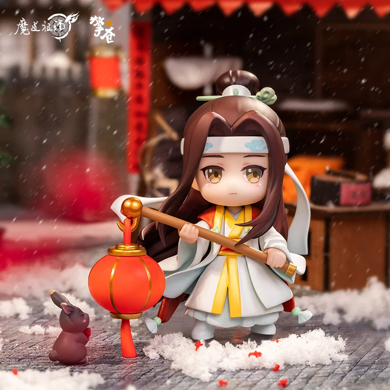 

Мастер демона Wei Wuxian Lanwangji Новогодняя Коллекция Q-версия Оригинальная версия ручной работы Аниме периферийные украшения куклы игрушки