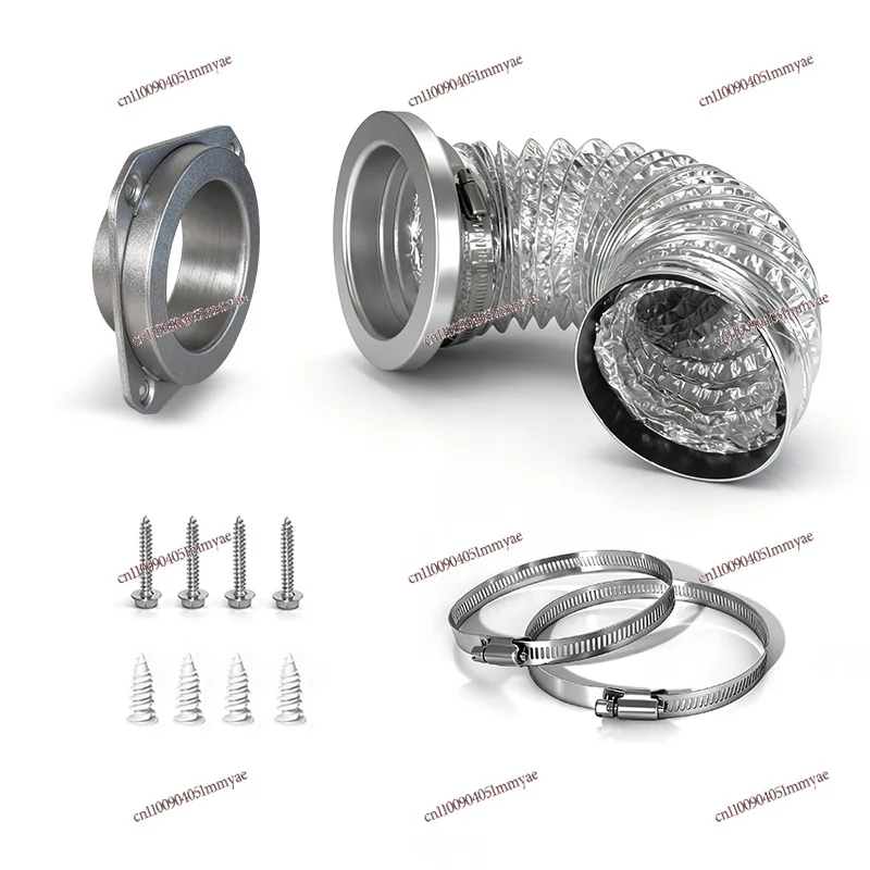 

Dryer Dryer Ventilation Coupler Sealed Vent Magnetic Flange Quick Connector Kit