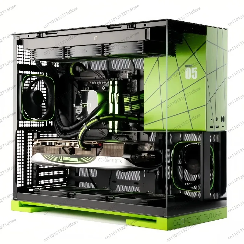 

Geometric Future M5 No Graphics Card Host 9600X/9700X/9800X3D/desktop Assembly Computer DIY No Card Transition Machine