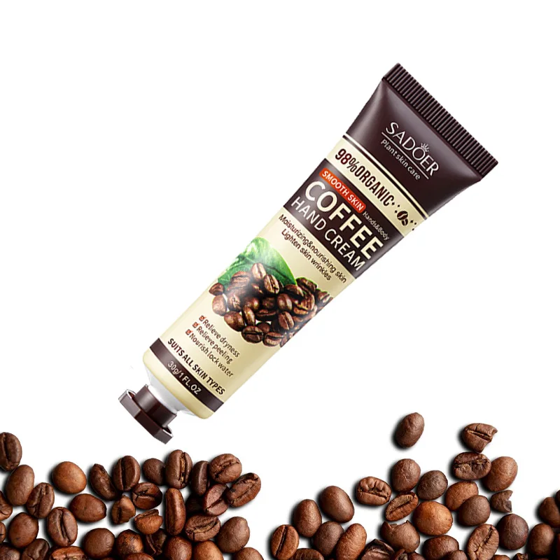 2pcs/Coffee Moisturizing Hand Cream, Skin Moisturizing Hand Cream for Dry Autumn and Winter Seasons, Christmas Gift,