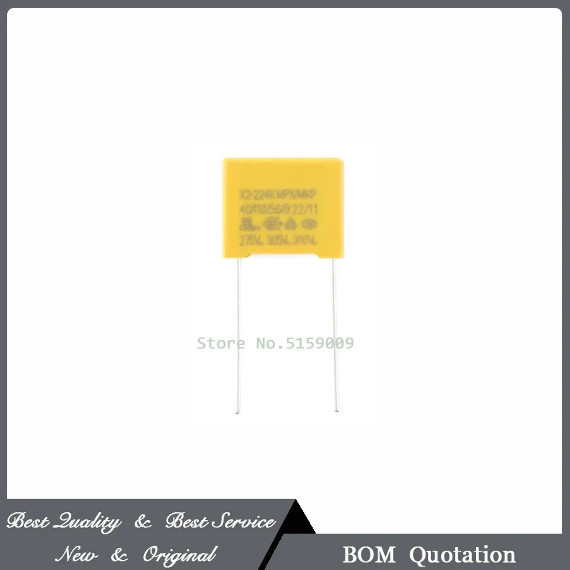 10 Pcs/Lot X2-224K-310VAC X2 224K/310V P=15MM 0.22uF 310V 100% New Original In Stock