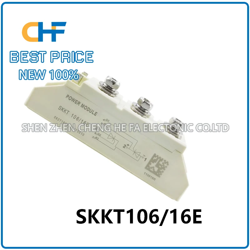 SKKT106/16E High-power thyristor, controllable silicon module SKKT106 in stock