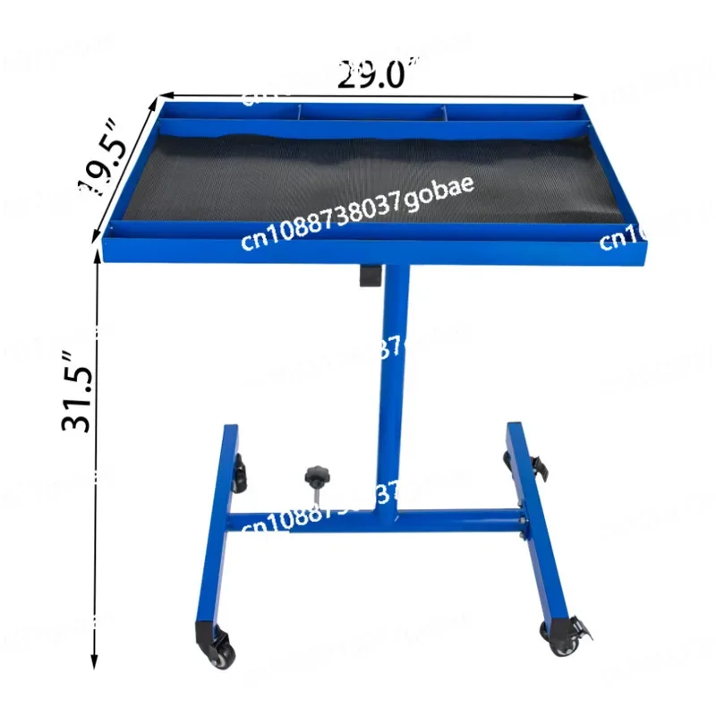 

Mobile Workbench, Large Capacity Removable Tray Tool Table with Drawers