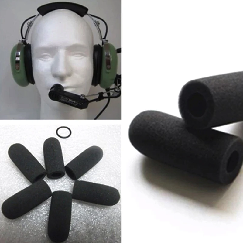 

Foam Windscreen Mic Windshields Quality Foam Cover Suit for David Clark Headset