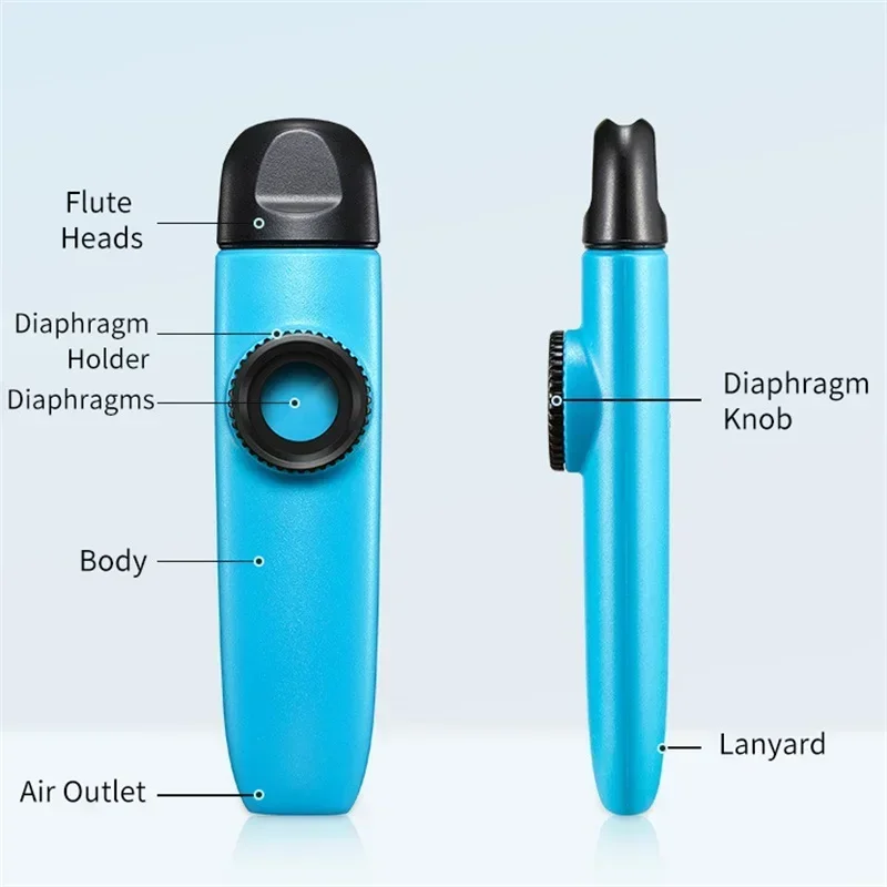 تخفيضات التخليص-كازو خفيفة الوزن محمولة للمبتدئين أداء احترافي أداة النفخ الخشبية لمحبي الموسيقى