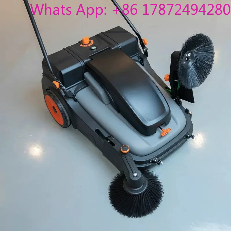 

Quick Delivery Mini Outdoor Vacuum Walk Behind Street Road Sweeper For Dust Cleaning