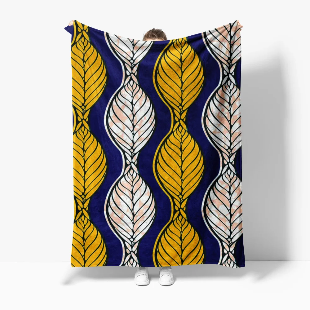 

Vibrant Abstract Pattern Fleece Blanket Sofa Bed Throw Decorative Throw Blanket for Living Room Bedroom Gift