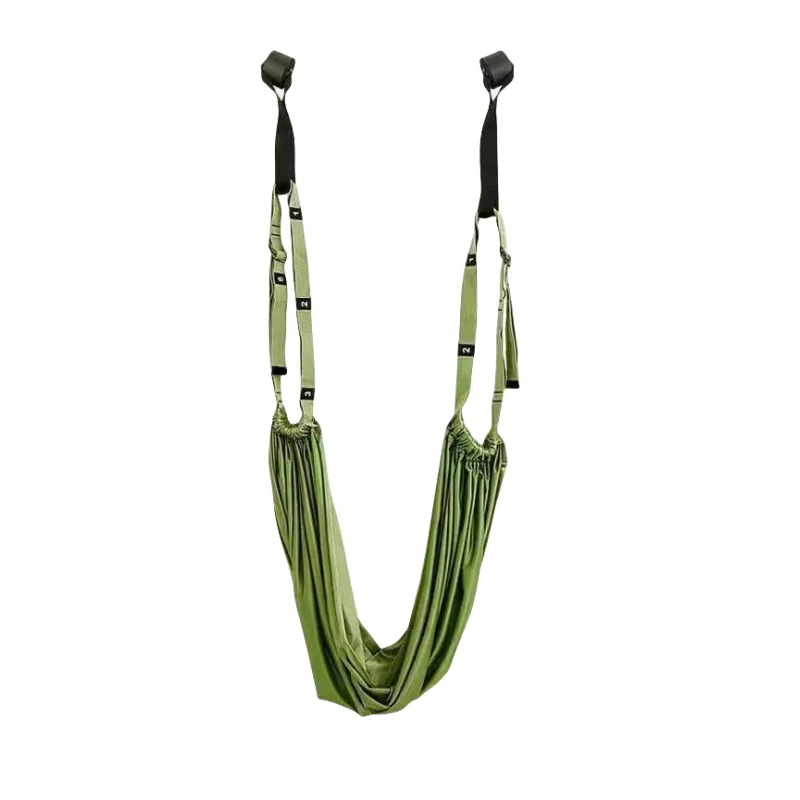 

Wholesale High Quality Multifunction Waist Back Stretch Strap Gym Flying Aerial Yoga Hammock Set
