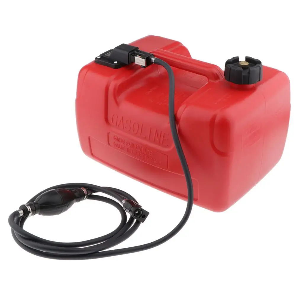 12L Marine Boat Fuel Tank with Connector Fit for Outboard Motors