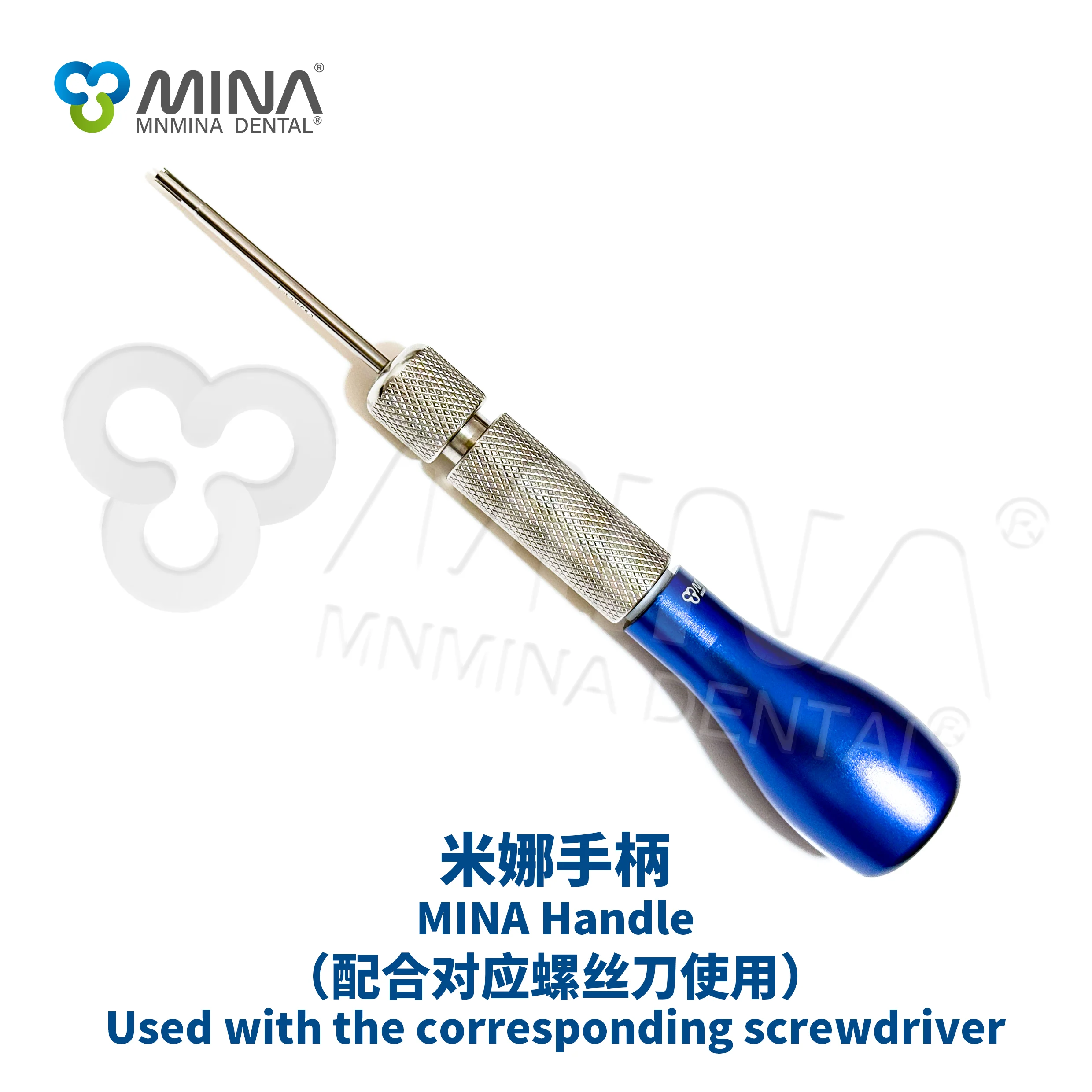 Mina OEM ODM Dental Surgical Instruments Manual Handle for Implant Surgery