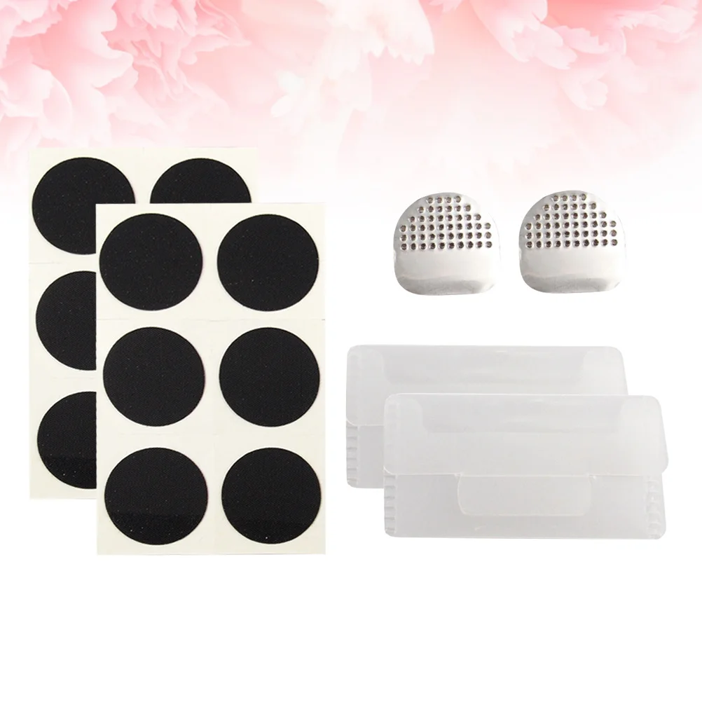 

2Sets Bike Tyre Patches Repairing Kit Rubber Self Adhesive Tire Repair Tools Portable Case for Emergency Mountain Bike Tire